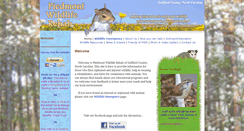 Desktop Screenshot of piedmontwildliferehab.org